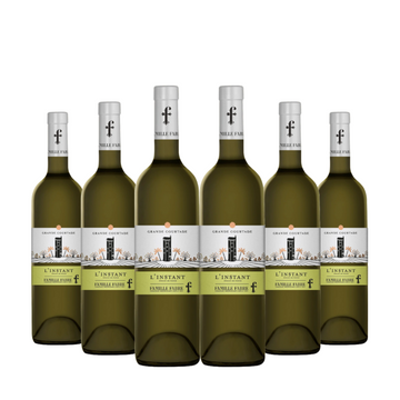 IGP Pays d'Oc Sauvignon Blanc L'Instant Famille Fabre 2021   Pack of 6 bottles